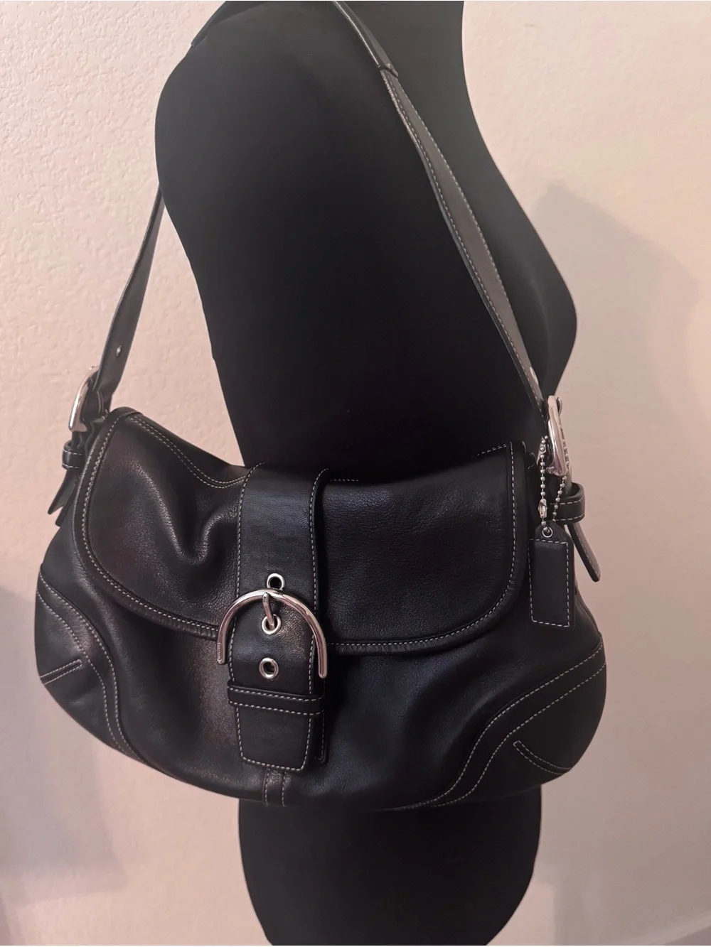 Coach Soho Flap Shoulder Bag (Large Size, 2004)